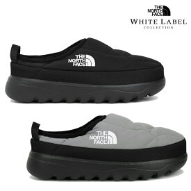 ★配送無料★ [THE NORTH FACE] NS85R73 WHITE LABEL WAVE MULE 25FW新作 韓国限定ライン 厚底 ふかふか クッション 軽量 防寒 スリッポン ルームシューズ レディース メンズ 冬 デイリー コーデ提案 ソックス パンツ アウトドア タウン 外出 NS85R73J NS85R73K