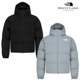★配送無料★ [THE NORTH FACE] NJ1DR52 WHITE LABEL FREE MOVE RDS DOWN JACKET 25FW 新作 韓国限定ライン ユニセックス メンズ ショート丈ダウン 防寒 軽量 フード付き 冬コーデ 通勤 通学 デイリー タウンユース アウトドア NJ1DR52J NJ1DR52K