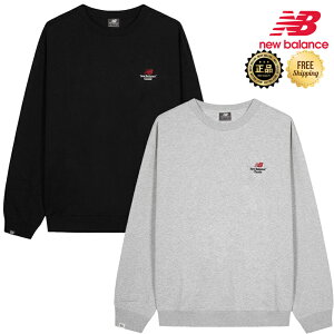 ���z�������� [NEW BALANCE] NBNCF41013 UNI Essential Classic Lettering Fleece Sweatshirt �X�E�F�b�g �t���[�X �N���[�l�b�N �H�~ �ʋ� �ʊw �f�C���[ �X�g���[�g ���j�Z�b�N�X �R�[�f��� �p���c �X�J�[�g