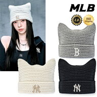 ★26SS新作 配送無料★ [MLB KOREA] 3ABNB0163 Summer Crochet Meow Miyaong Beanie レディース クロシェ…