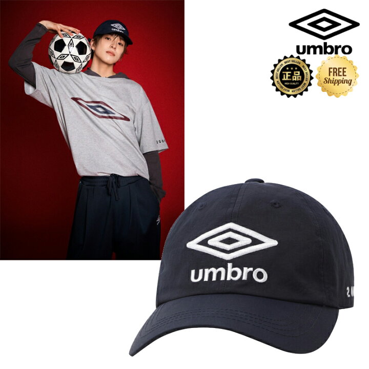 楽天市場】☆日本未入荷 26SS新作 配送無料☆ [UMBRO] UR223OCP42 み*や様 umbro✖️ASAHI キャップ