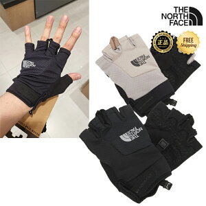 �����{������ 26SS�V�� �z�������� [THE NORTH FACE] NJ3FS01 COOL TREKKING HALF GLOVE �n�[�t�O���[�u �o�R �g���b�L���O �A�E�g�h�A �ʋC�� �y�� �t�� �؍����� �j�����p ���W���[ ���]�� ���i�g�� �R�[�f