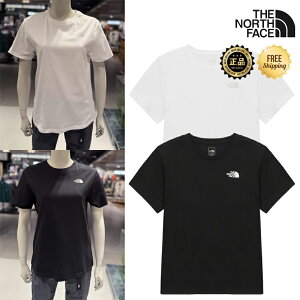 �����{������ 26SS �z�������� [THE NORTH FACE] NT7US30 W�fS COTTON BASIC S/S R/TEE ���f�B�[�X ����T�V���c ���ST�V���c �N���[�l�b�N �x�[�V�b�NT ��100 �R�b�g�� �V���v�� �ĕ� �ʋ� �ʊw �؍����� �R�[�f