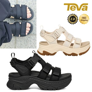 ���z�������� [TEVA] STVF2614570 W Hurricane Ampsole Gaila ����X�|�[�c�T���_�� 5.5cm�q�[�� Quick-Dry ���� �p�b�h����X�g���b�v EVA�~�b�h�\�[�� ���o�[�� �h�L �O���b�v �A�E�g�h�A �R�[�f��� �C�� ��