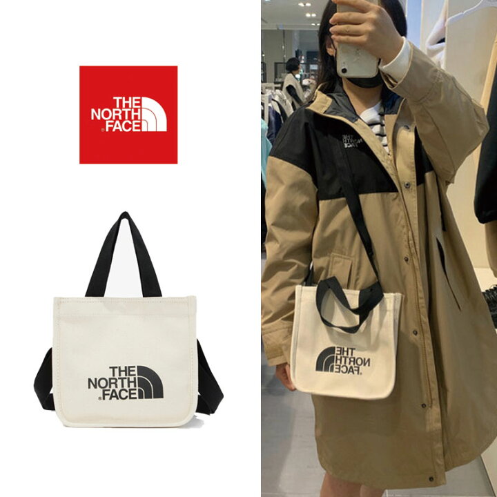 楽天市場】☆配送無料☆[THE NORTH FACE]SQUARE COTTON BAG MINI 