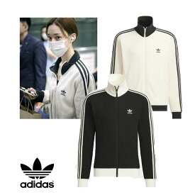 ★配送無料★[ADIDAS] aespa着用 ADICOLOR CLASSIC TRACK TOP WAFFLE JW0109 JW0110 アディダス エスパ ウィンター ストレイキッズ 韓国アイドル エンハイフン ジャージ ワッフル 男女共用 人気 トレーニングウエアジャケットスポーツ
