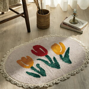 ��l�C DECO VIEW Tulip lace mat �؍��C���e���A �f�U�C�� �u�����h ���� �}�b�g �g�C�� ���r���O �L�b�`��