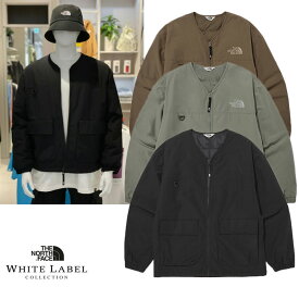 ★送料無料★[THE NORTH FACE] NEILTON HEAT CARDIGAN NJ3NN55 ノースフェイス 22SS ジャケット 長袖 カーディガン ボタン レディース メンズ ショート 短め 暖か 新作 2022 かわいい コーデ 韓国 ホワイトラベル WHITE LABEL ノーカラー