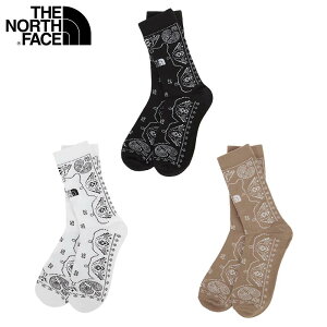 z [THE NORTH FACE] NY4MR01 PAISLEY SOCKS C yCY[ \bNX Y fB[X G ԕ zCg[x ^ X|[c