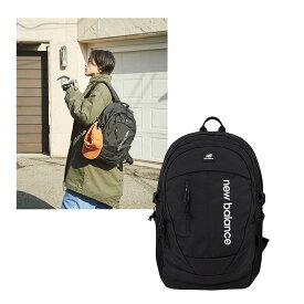 ★配送無料★ [new balance] ROUND SIMPLE BACKPACK NBGCCAA104 ニューバランス リュック 通学 バックパック 通勤 旅行 レディース メンズ 韓国ファッション 男女共用