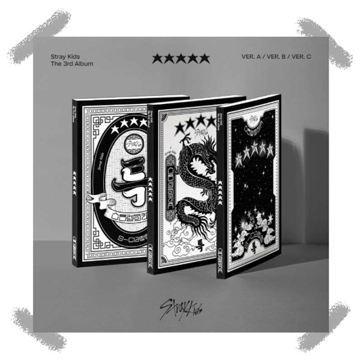 楽天市場】☆配送無料☆3点セット☆[STRAYKIDS] 3rd Full Album 「 5 