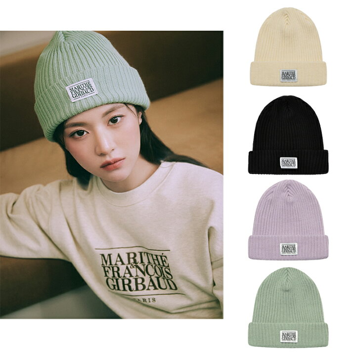 楽天市場】☆送料無料MARITHE FRANCOIS GIRBAUD☆CLASSIC LOGO BEANIE 