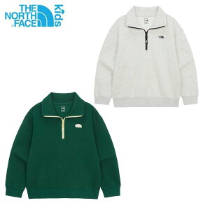 [THE NORTH FACE] NM5MR07 K'S SCHOOLDAY HALF ZIP LbY j̎q ̎q n[tWbvAbv t@Xi[ Wbp[ nClbN X^hlbN t[hȂ g[i[ XEFbg XGbg 