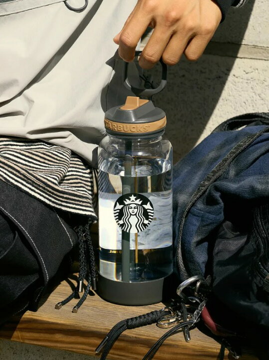 楽天市場】☆配送無料☆STARBUCKS☆SPORTY TIKI WATER BOTTLE 946ml 