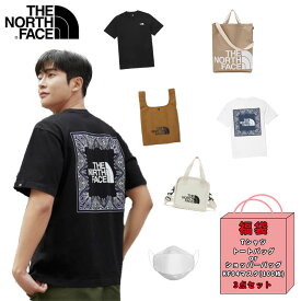 ★送料無料★[THE NORTH FACE] RANDOM 福袋 Tシャツ トートバッグ/ショッパーバッグ KF94マスク 3点セット トートバッグ ショッパーバッグ ファッション コーディ 日常 デイリー ランダムパック ラッキーバッグ 男女共用