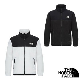 ★配送無料★[THE NORTH FACE] 再入庫 NJ4FR02 M'S LOGAN FLEECE JACKET フリース ジャケット フードなし パーカー ジップアップ ファスナー スタンドカラー ハイネック レディース メンズ 韓国 ジャージ 無地 黒 ホワイトレーベル 起毛 軽い 軽量 人気 おしゃれ ミディアム