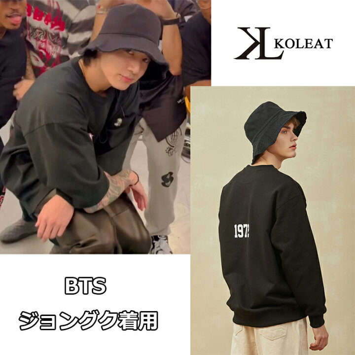 楽天市場】BTS ジョングク着用☆KOLEAT☆MEN OVER FIT BUCKET HAT 