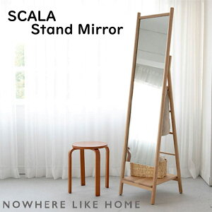 yz։Ƌ NO WHERE LIKE HOME m[EFACNz[ SKALA XJ[ Stand Mirror X^h~[ J[ I[Ni` f I[N |E^h ~[ wʃbNt 40cm 