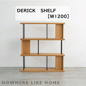 yݒuzz yz ։Ƌ NO WHERE LIKE HOME m[EFACNz[ DERICK fbN SHELF VFt W1200 J[ I[N EHibg f I[N EHibg ˔ C |E