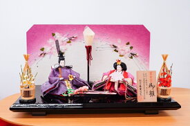 【送料無料】【最短即日出荷】【購入特典あり】和紙草木染め・花蜜 親王飾り 60幅 雛人形 衣裳着人形 ひな人形 桃の節句 おひな様 刺繍裳袴 オルゴール 被布着 お手入れセット 選べる名前旗
