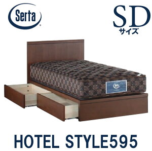 yݒuzT[^ SERTA zeX^C595 Z~_uTCY SDTCY xbht[ t[Pi HOTEL STYLE595 o^Cv { xbh