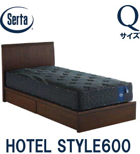 yݒuzT[^ SERTA zeX^C600 NC[TCY QTCY xbht[ t[Pi HOTEL STYLE600 o^Cv { xbh [