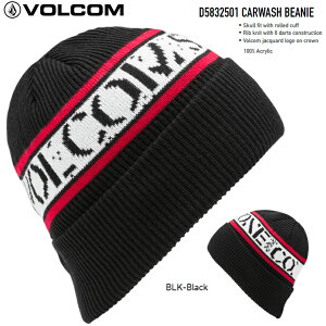 VOLCOM {R@CARWASH BEANIE r[j[ y BLK-Black z D5832501 2025 FALL {Ki@jbgX@[֑Ή