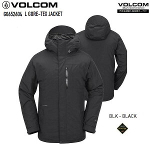 VOLCOM L GORE-TEX JACKET@25-26 (J[: BLACK) {R@GSA@WPbg@GORE-TEX 2LAYER SAebNX/hWPbg/SA/GOREhEFA/obNJg[dl/SNOWBOARD/Xm[{[h@2026@VOL