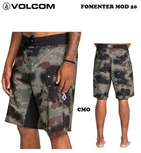 VOLCOM �{���R�� �y FOMENTER MOD 20  - CMO �zVBS262003 �X�g���b�` SURF TRUNKS �{�[�h�V���[�c �{���R�����{���K�i �@�T�[�t�g�����N�X�@�T�[�t�p���c�@�{�[�h�V���[�c 2026 S/S