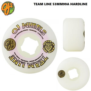 OJ I[WF? TEAM LINE 53MM 99A HARDLINE WHEEL EB[ ^C XP[g{[hEB[@{Ki 4{Zbg