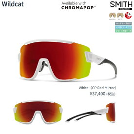 SMITH SUNGLASS /スミス　サングラス　Wildcat Asia Fit　Chromapop　ワイルドキャット　White（CP Red Mirror） / SMITH JAPAN正規商品【送料無料】