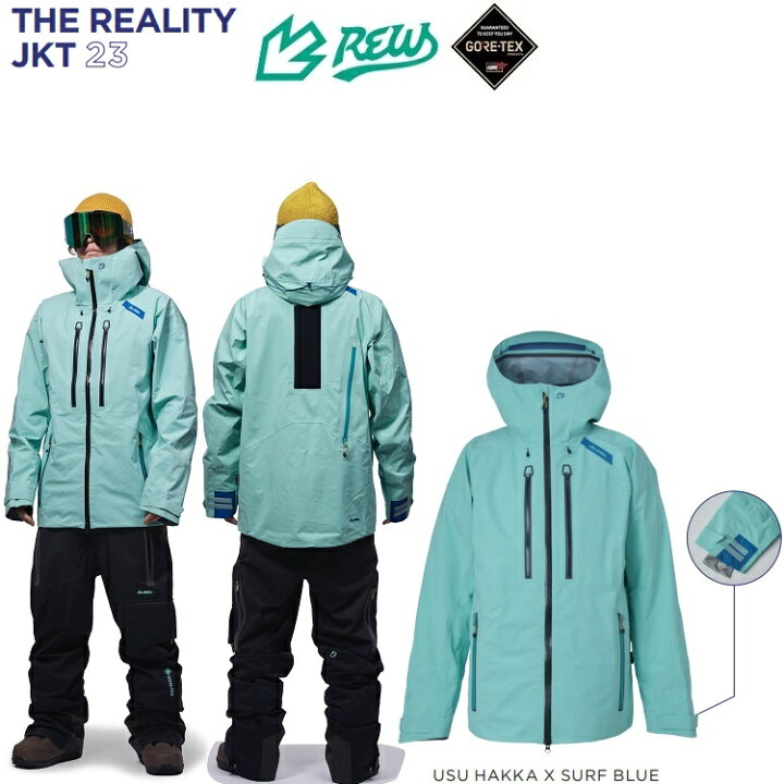 楽天市場】REW REALITY JACKET GORE-TEX 3レイヤー/アールイー  