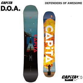 【予約商品】 CAPITA SNOWBOARD　24-25 DOA DEFENDERS OF AWESOME /　キャピタ　ディーオーエー　全国送料無料　チューン無料　2025 正規品　保証書付（2024年10 月納品予定）