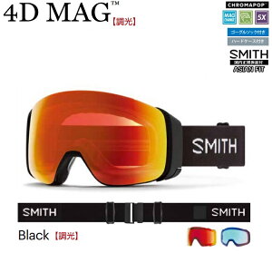 SMITH SNOW GOGGLE/X~X@S[O@4D MAG Black Photochromicyz@tH[fB[ }O 2026 {Kiyz25]26 AWAtBbg