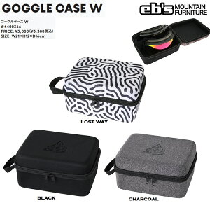 eb's/GrX@GOGGLE BAG-WiS[OobO _ujS[O2[P[X@/Eb's/@SIZE@W21×H12×D61cm 2026@4500365