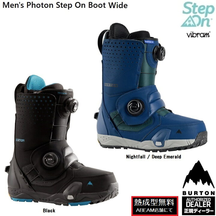 楽天市場】BURTON Photon Wide Step On Boots【全国送料無料】2025  