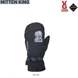VOLUME/{[ GLOVES MITTEN KING LEATHER GORE-TEX@iBLACK j/SAebNX@~gLOx萔!H[ 2025 /Xm[{[hO[u/hO[u/24-25