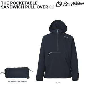 REW THE POCKETABLE SANDWICH PULL OVER 02�@/�A�[���C�[�_�u�����[/�|�P�b�^�u���T���h�C�b�`�@�v���I�[�o�[�@25/26 REW�@���������I