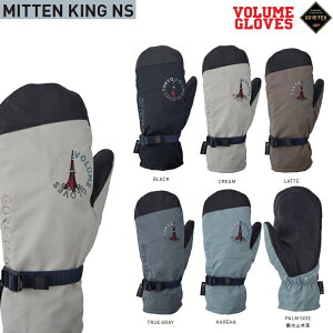 VOLUME/{[ GLOVES MITTEN KING LEATHER GORE-TEX/SAebNX@~gLO@H[ 2026 /Xm[{[hO[u/hO[u/25]26
