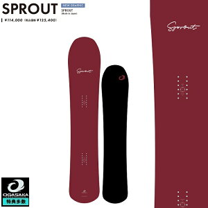 OGASAKA SNOWBOARD/ SPROUT /�I�K�T�J�@�X�m�[�{�[�h�@�X�v���E�g�@25�]26�y�S�����������z�y�`���[�������z2026 ���K�i�@/�I�K�T�J��/���Y