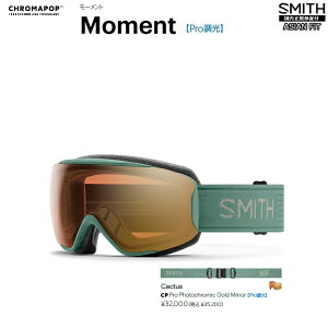 SMITH SNOW GOGGLE/X~X@S[O@Moment@Cactus Pro Photochromicyvzg@N}|bv 2026 {Kiyz25-26 AWAtBbg