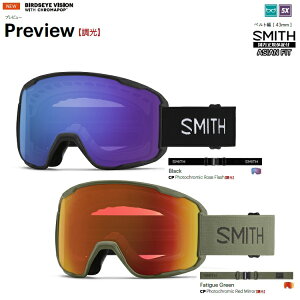SMITH SNOW GOGGLE/X~X@S[O@Preview Photochromicyzvr[@o[hACrW 2026 {Kiyz25]26 AWAtBbg