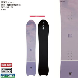 YONEX SNOWBOARD 25]26 GRACE@lbNX@Xm[{[h @O[X@fBX@pE_[{[h@ ŋT@S@`[@2026 Ki@ۏ؏t