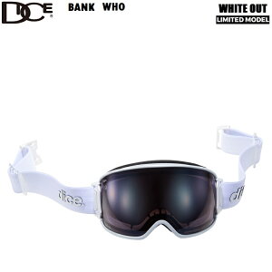 DICE GOGGLE BANK WHITE OUT LIMITED _CX@oN@zCgAEg@BK54275_WHO@Photochromic / Ultra Light Purple / Smoke Mirroryz @2026@{@Kiyz_CXS[O@25-26@ʒ