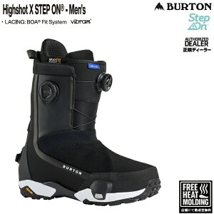 BURTON Men's Men's Highshot X Step On Snowboard Wide BootsiBlackjo[g@nCVbgGbNX@Chu[cySz2026 Ki@ۏؕt@/@25]26yM^z