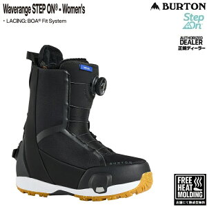 BURTON Women's Waverange Step On Snowboard Wide BootsiBlackjo[g@EBY@EFCuW@Chu[cySz2026 Ki@ۏؕt@/@25]26yM^z