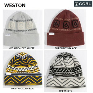 COAL�@�R�[���@WESTON Beanie�@ �r�[�j�[ �j�b�g�L���b�v �j�b�g�X ���[���֑Ή��I