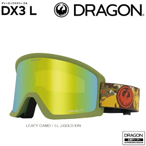 DRAGON GOGGLE DX3L LEAFY CAMO / LL J.GOLD ION S08 LUMALENS 25-26 hS @fB[GbNXX[G@ 2026 {Ki@JAPANFIT y  z hS@S[O SNOWBOARD SKI GOGGLE/
