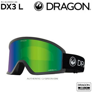 DRAGON GOGGLE DX3L AUTHENTIC / J GREEN ION (S03)LUMALENS 25-26 hS @fB[GbNXX[G@ 2026 {Ki@JAPANFIT y  z hS@S[O SNOWBOARD SKI GOGGLE/