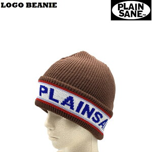 PLAINSANE LOGO BEANIE iCOCOA BROWN/ROYAL)v[Z@r[j[@ jbgLbv jbgX [֑ΉIҖ]̕uhI